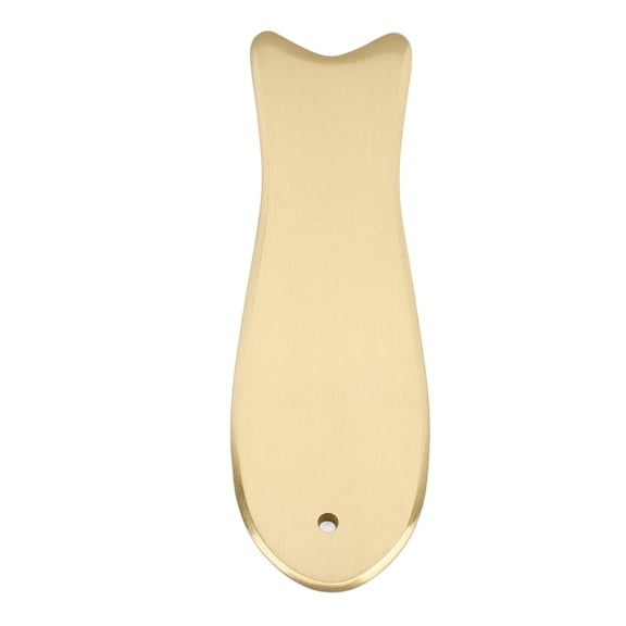 YAHHU Copper FishShaped Gua Sha Massage Plate Portable, DeformationProof Scraping Board for Neck, Back, Legs & WholeBody Relief