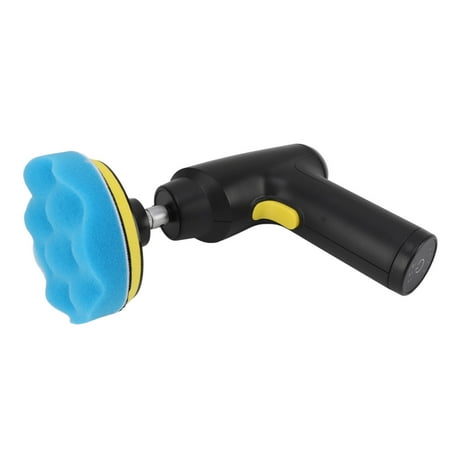 YAHHU Cordless 3-Speed Buffer Polisher – USB Rechargeable, Lightweight, Built-In Motor, LED Light, 4-Level Power Display