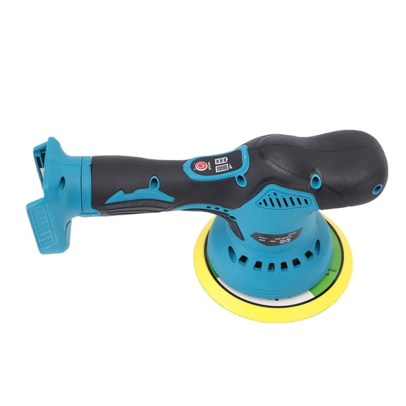 YAHHU Cordless Buffer Polisher 6 Inch Dual Action Orbital Car Polisher Kit with 8 Variable Speeds Max 5500 RPM LCD Display High Performance Battery Powered Waxer for Automotive Detail 15 lbs / 6.8 kg