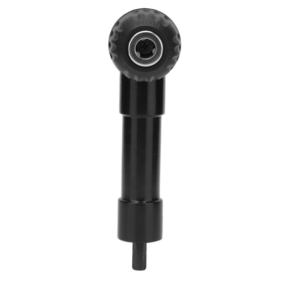 YAHHU Cordless Drill Attachment Adapter 90 Degree Handle Right Angle Hand Tight Chuck 3 Jaw