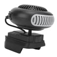 thumbnail image 1 of YAHHU Cordless Space Heater 170W 2 Gears Fast Heating Defogging Defrosting Battery Powered Portable Heater Fan for Home Office Car Construction Site, 5.5 inches / 14 cm, Lightweight Black Design, 1 of 9