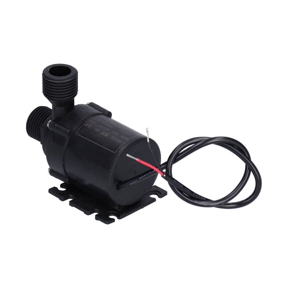 YAHHU DC 12V Booster Water Pump Durable G1/2 Screw Miniature Circulating Submersible Pump for Fountain Pond Fish Tank