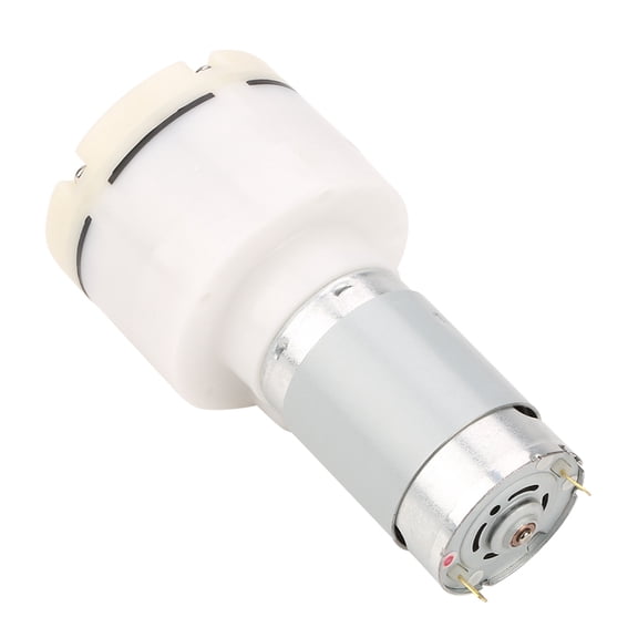 YAHHU DC 24V Mini Small Low Noise Air Vacuum Suction Pump for Massage Chairs and Small Appliances, High Efficiency Short Filling Time, 4.7 inches / 12 cm Length