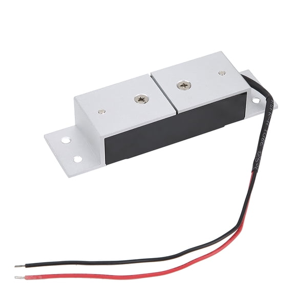 YAHHU DC12V 60KG 132 Lbs Mini Magnetic Electromagnetic Door Cabinet Drawers Lock For Enhanced Home Security Easy Installation Durable Alloy Steel Construction 5.51 Inches / 14 cm
