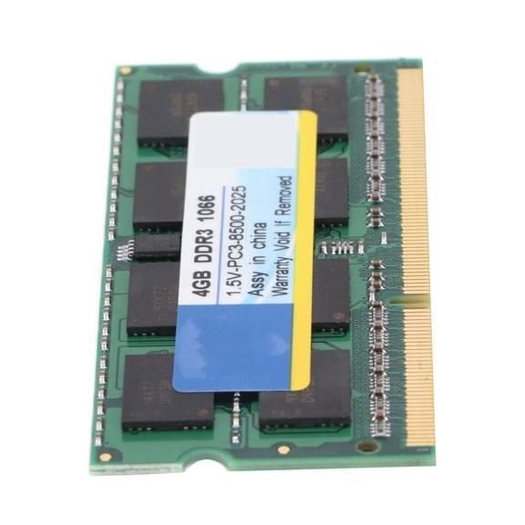 YAHHU DDR3 RAM 4GB 1066MHz PC3-8500 204PIN 1.5V Fully Compatible Laptop Memory