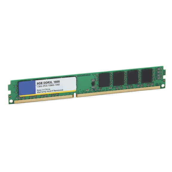 YAHHU DDR3L RAM Memory Module Portable Anti Corrosion Wear Resistance Durable Laptop RAM PC3-12800 Fully Compatible Desktop Computer 1600Mhz 8GB (6.30 inches / 16.00 cm)