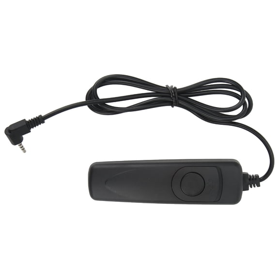 YAHHU DMW RS1 Wired Shutter Release Cable Remote Control for GF1 GH1 GH2 Camera, ABS Material, 1.7oz / 50g, Black