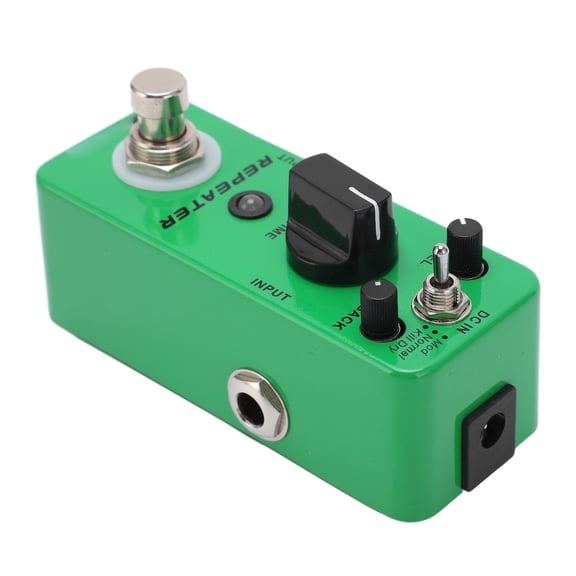 YAHHU Delay Effect Pedal 3 Modes Digital Effect Pedal Repeater Delay Stompbox for Musical Instrument
