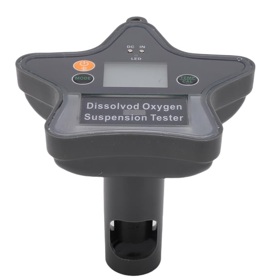 YAHHU Digital Dissolved Oxygen Meter BT DO Temp Tester with LED Display Auto Temp Compensation, APP Compatible Oxygen Test Kit for Aquarium Ponds Fish Tank Range 0 - 20.00 Mg/L (5.12 inches / 13 cm)