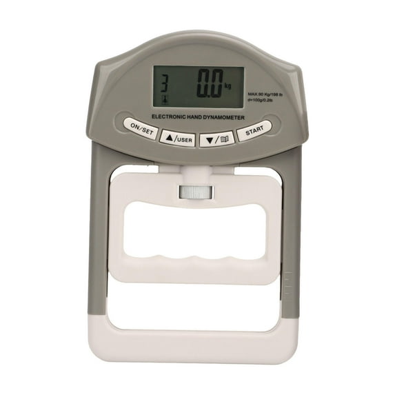 YAHHU Digital Hand Dynamometer – Adjustable Grip Strength Tester with LCD Display, 0‑160lbs, Ideal for Sports, Rehab & Home Use
