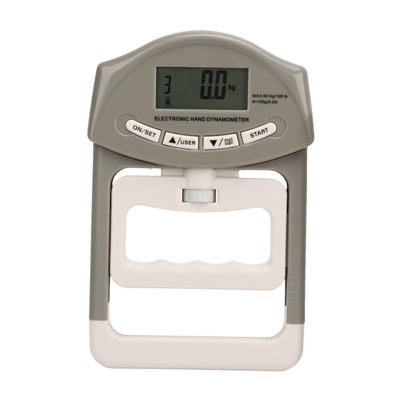 YAHHU Digital Hand Dynamometer Adjustable Grip Strength Tester with LCD Display, 0160lbs, Ideal for Sports, Rehab & Home Use