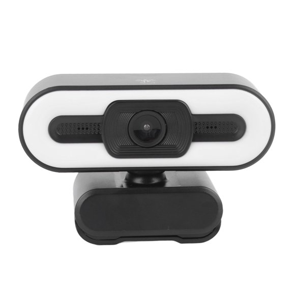 YAHHU Digital High Definition Webcam 1080P USB Computer Camera with 3 Colors Adjustable Ring Light Live Streaming Webcam for Video Chat Zoom Online Courses 11x9x7 inches / 27.9x22.8x17.7 cm