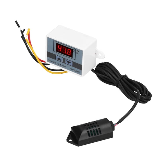 YAHHU Digital Humidity Controller Module LED Hygrometer Control Switch XHW3005 24V (3.94 inches / 10 cm)
