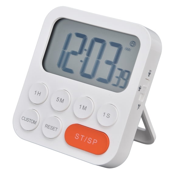 YAHHU Digital Kitchen Timer 3 Gear Adjustable Magnetic Countdown Timer Cooking Study Timer for Bedroom 3.54 inches / 9 cm