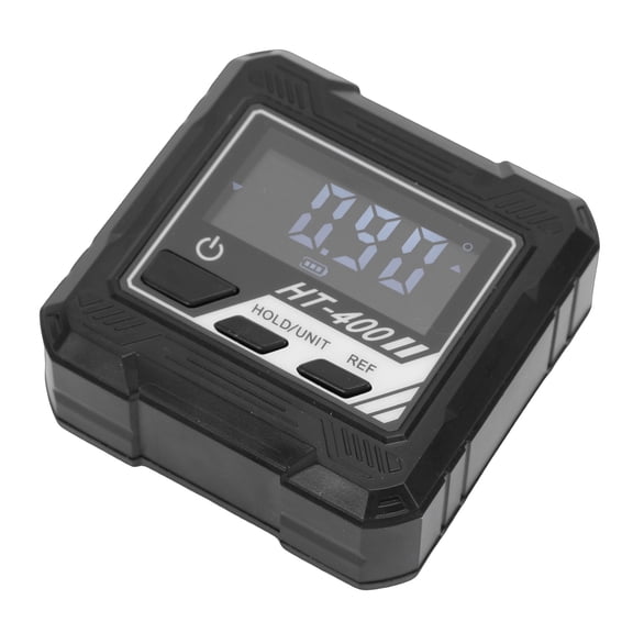 YAHHU Digital Level Box 4x90 Magnetic Angle Finder Electronic Protractor Inclinometer, Precision Bevel Gauge Measuring Tool for Woodworking, Auto Repair, and Machinery (9 inches / 22.8 cm)
