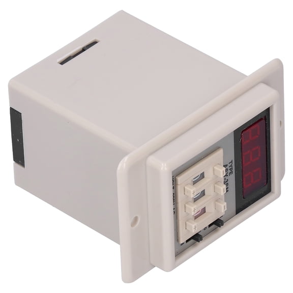YAHHU Digital Time Relay High Accuracy Delayer 99.9S-999M AC 220V 50/60Hz Adjustable Panel Mount