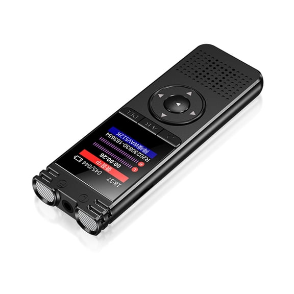 YAHHU Digital Voice Recorder Smart Voice-Activated 1536Kbps Lossless Sound Quality for Lectures Meetings 128G Built-in Battery Audio Device (4.13 inches / 10.5 cm)