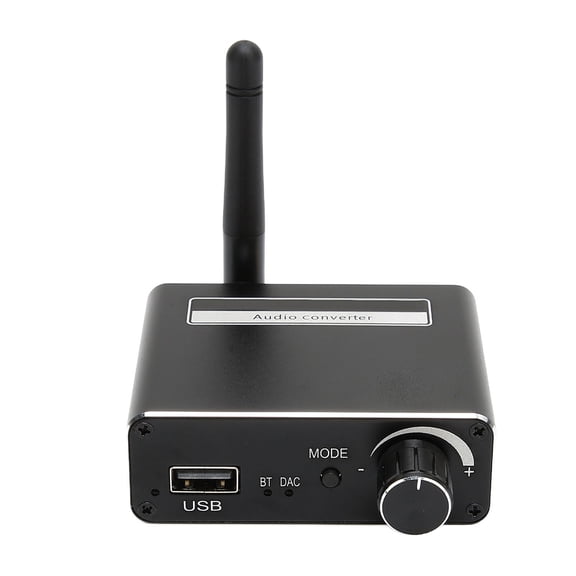 YAHHU Digital to Analog Sound Converter Coaxial to RCA 3.5mm Output DAC Wireless Adapter with Bluetooth 5.1 Receiver for TV Phone Tablet Computer