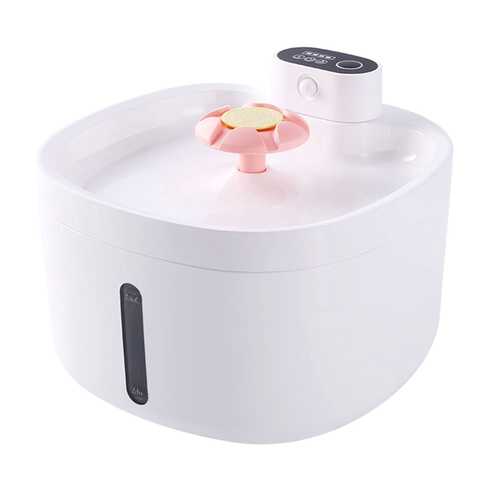 YAHHU Dog Cat Water Fountain Wireless Automatic Pet Water Fountain 2.6L Large Capacity with 3 Modes 5 Stage Filtration Quiet Pump