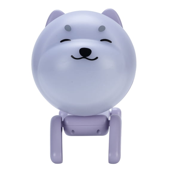 YAHHU Dog Projector Night Lamp, Rotating Star Light Projector, Musical LED Bedside Lamp for Bedroom, Portable Starry Sky Projection Nightlight for Kids and Adults, Purple
