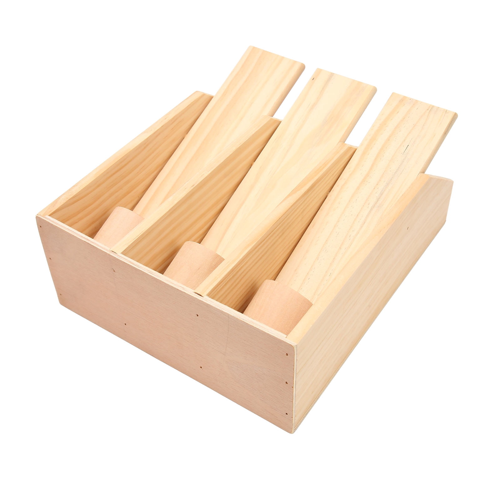 YAHHU Dog Puzzle Foraging Toys Fun Interactive IQ Training Pet Wooden Dispenser (11.81 inches / 30 cm)