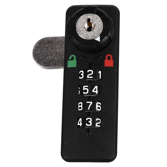 YAHHU Drawer Combination Lock Flexible Adjustable Keyless File Cabinet Password Safety Lock for Shoe Cabinets Mechanical Digit Cam Lock Hardware Locks (3.15 inches / 8 cm)