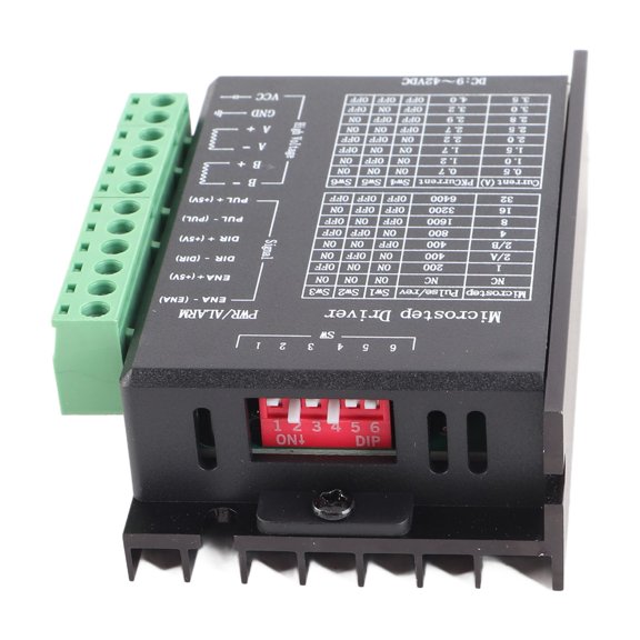YAHHU Driver Controller CNC 32 Subdivision 42/57 Stepper Motor TB6600 Control Module 4.0A 42V, High Performance Industrial CNC Drive Module for Microstepping Stepper Motors