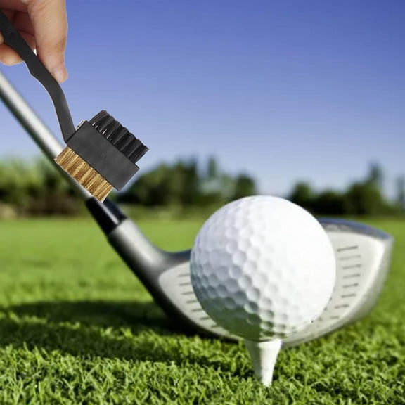YAHHU DualSided Golf Club Brush Portable, Durable Cleaning Tool