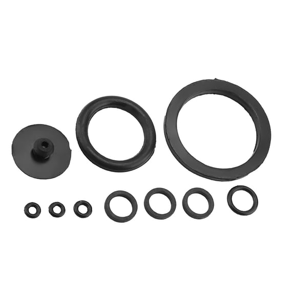 YAHHU Durable Rubber Sealing Ring Set for Garden Sprayers Essential Replacement Part Accessories for 3L 5L 8L Lawn Pumps, 10-Piece Pack / 10 pcs Pack (10 inches / 25.4 cm Packed Dimension)