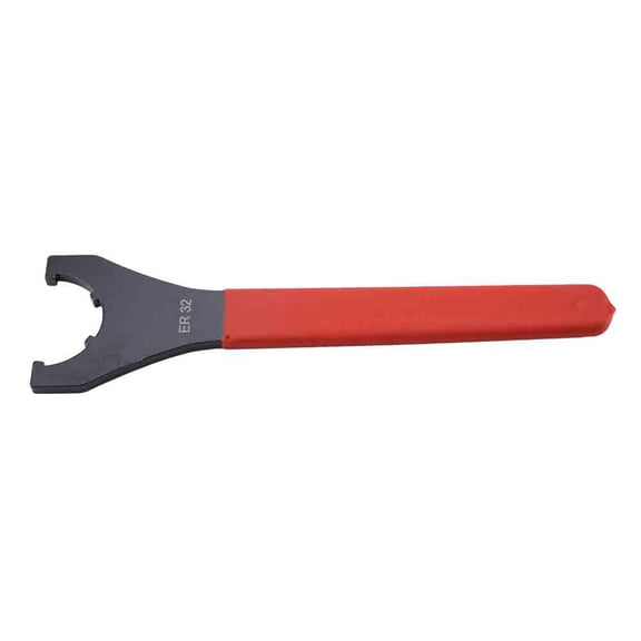 YAHHU ER32UM Spanner Clamping Nut Wrench for CNC Milling Lathe Engraving Machine Motor Accessories Heavy Duty Professional Hand Tool for Mechanical Operations (10.24 inches / 26 cm, 13.49 oz)