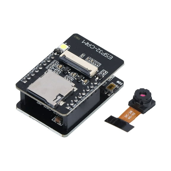 YAHHU ESP32CAM Development Board WiFi Bluetooth Power Driver with OV2640 Module Receiver Electronic Component for IoT Projects (5.12 inches / 13.00 cm)
