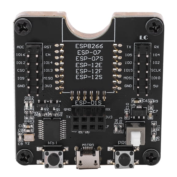 YAHHU ESP8266 Development Board Wifi Module Test Burning Fixture Tool for 01 01S 12E 12F 12S 18T 5.12 inches / 13 cm Electronic Component Printed Circuit Board