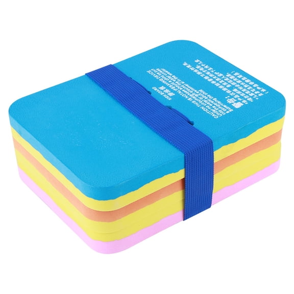 YAHHU EVA Foam Swimming Kickboard Training Aid Floating Board for Kids Adults Pool Safe Water Exercise Back Float Board, 9.45 inches / 24 cm Length, Random Color