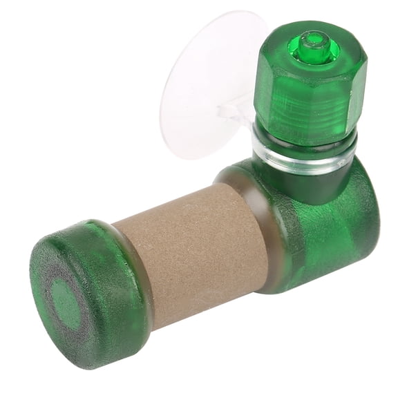YAHHU Easy Carbon Dioxide Diffuser CO2 Atomizer for Super Fish Tank Aquarium Equipment, High Efficiency CO2 Refinement System (Green, L Size / 12cm)