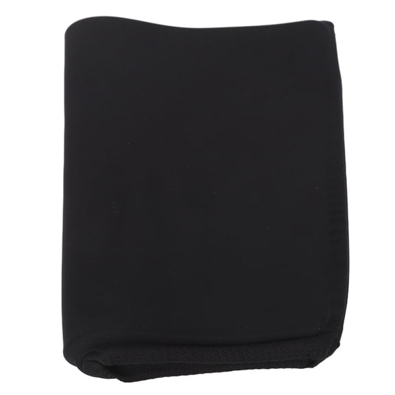 YAHHU Elbow Knee Ice Pack Sleeve Flexible Reusable Cold Therapy Compression Sleeve for Calf Injuries Meniscus Surgery Recovery Bruises Sprains, L Black (9.45 inches / 24 cm)