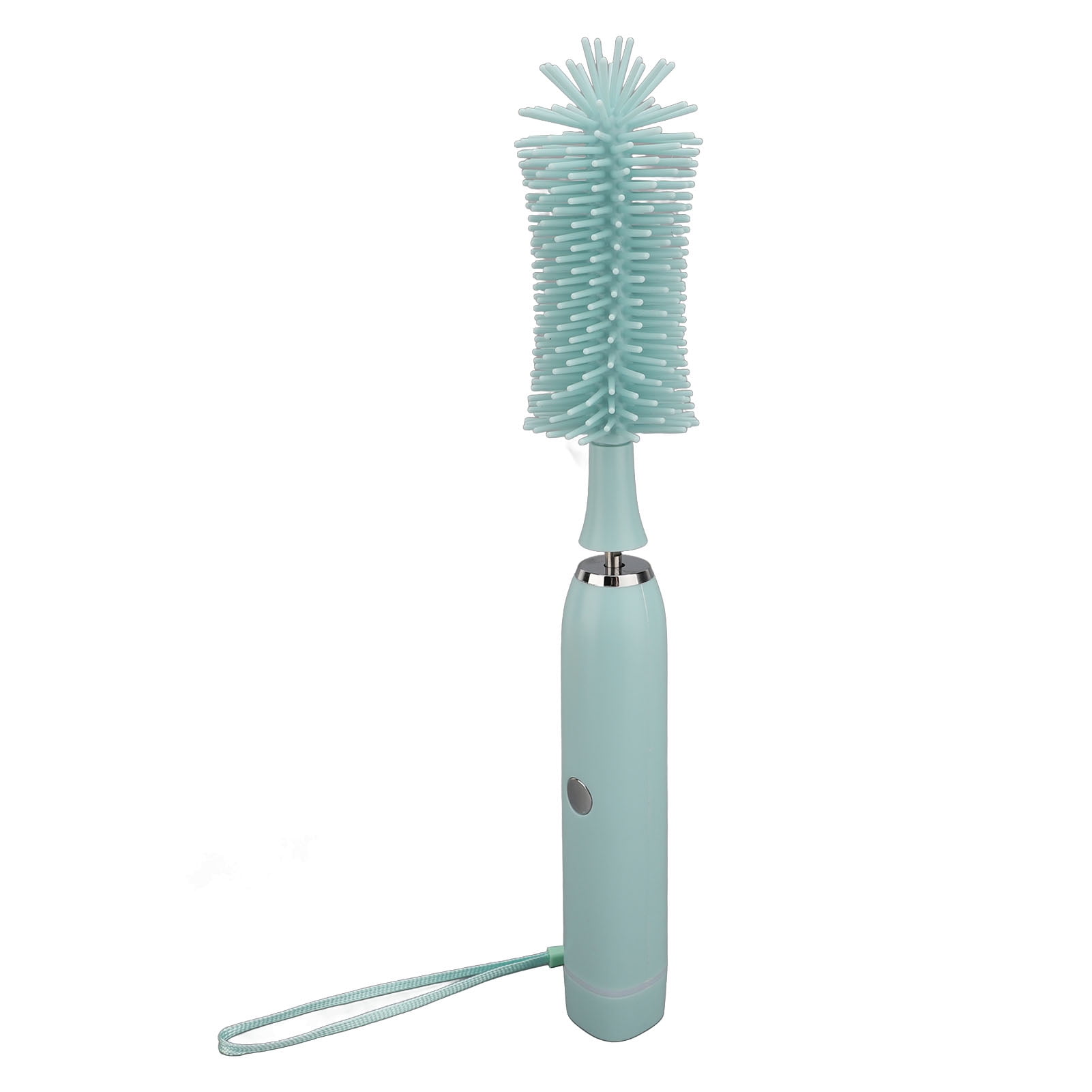 YAHHU Electric Baby Bottle Brush Set 4 in 1 IP65 Water Resistant Rechargeable Cleaner with Silicone Sponge and Straw Brushes for Home Travel 8.27 inches / 21 cm