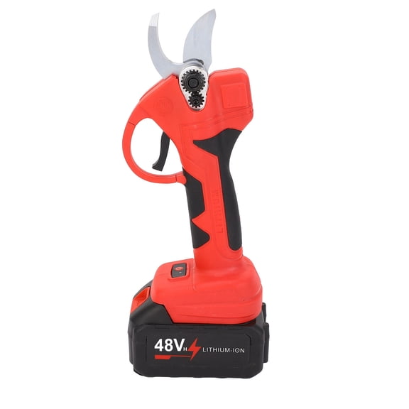 YAHHU Electric Pruning Shear 30mm Opening Ergonomic Non Slip Handle Portable Cordless Pruner with EU Plug For Tree Branch Garden Trimming and Outdoor Landscaping