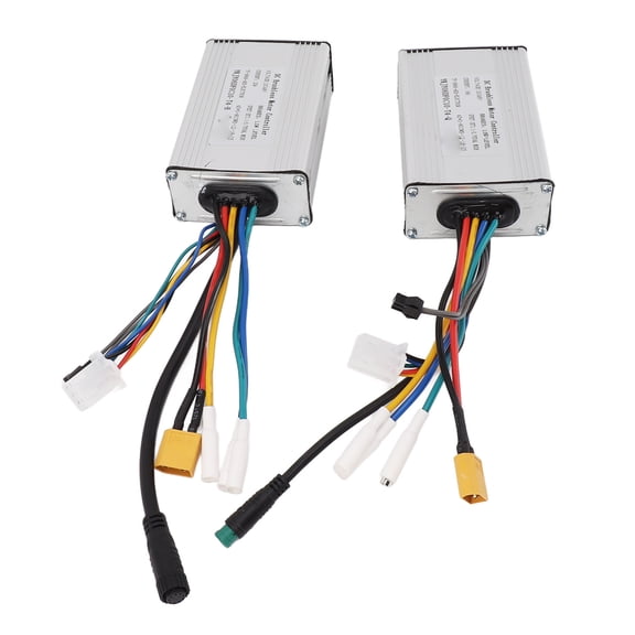 YAHHU Electric Scooter Controller Good Heat Dissipation Sensitive Control Stable Speed Dual Drive 500W 48V Electric Bicycle Motor Controller (5.9 inches / 15 cm)