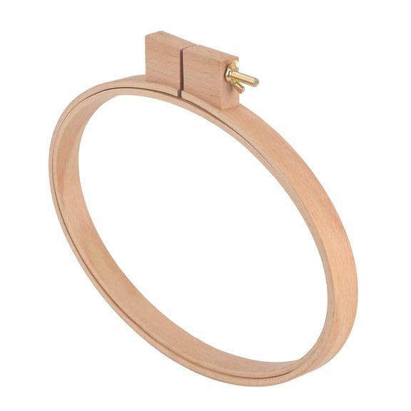 YAHHU Embroidery Frame Wooden Round Thickened Hoop for Cross Stitch Sewing Crafts Essential Needlework Tool for Beginners and Pros Adjustable Tension Beech Wood 11.6 Inches / 29.5 cm