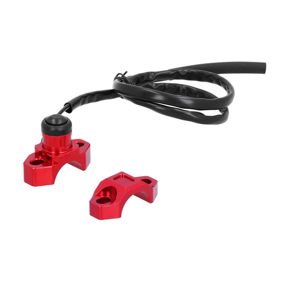 YAHHU Engine Stop Start Kill Switch with Mounting Backplate Universal for Motorcycle ATV 7/8in 22mm Handlebars