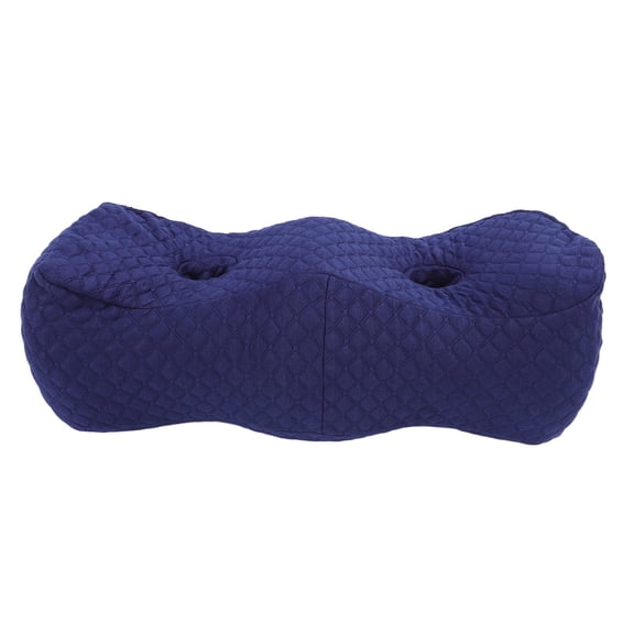 YAHHU Ergonomic DualGroove Memory Foam Leg Pillow  2 Adjustable Heights, Knee & Ankle Support for Home, Office & Sleep