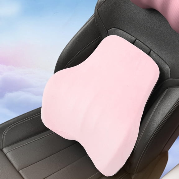 YAHHU Ergonomic Lumbar Support Cushion Portable StressRelief Pillow for Office, Home, Car & Wheelchair Use