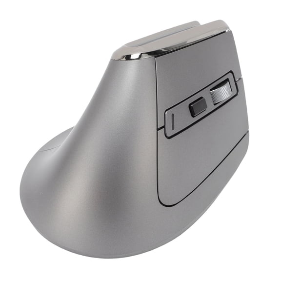 YAHHU Ergonomic Vertical Mouse Quiet Click Wireless Bluetooth Rechargeable with RGB Lights 5 Adjustable DPI Levels 800-3200 for Laptop Desktop PC, Black