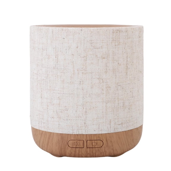 YAHHU Essential Oil Diffuser, 200ml Ultrasonic Aromatherapy Humidifier with Warm Night Light, Low Noise Fabric Lampshade USB Diffuser for Home, Office, Yoga, Commercial Use (6.76 fl oz / 200 ml)
