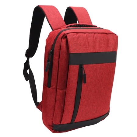 YAHHU Extra Large Travel Laptop Backpack, Anti-Theft Water Resistant Business Bag, Multi Layer High Capacity with USB Charging Port for Men Women, Red, 17.3 inches / 43.94 cm