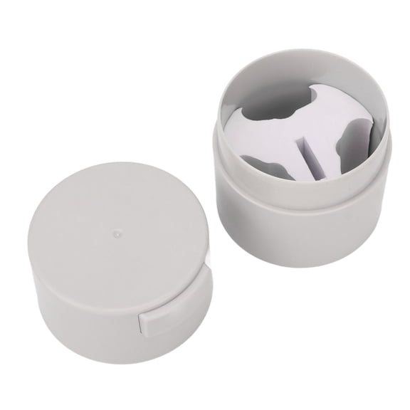 YAHHU Eyelash Glue Storage Tank Prevent Drying Negative Pressure Lash Extension Adhesive Container Jar, Grey (2.8 x 3 x 3.3 inches / 71 x 75 x 83 mm)