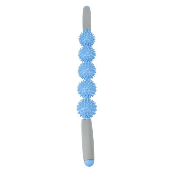 YAHHU Fascia Blaster Light Blue Five Balls Muscle Massage Relaxation Roller Thorn Balls Cellulite Massager Sports Recovery Tool For Deep Tissue Massage