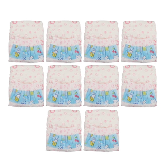 YAHHU Female Dog Diapers Disposable Breathable Leakage Proof Strong Absorbent Puppy Wraps for Physiological Period XXS, 1 Count