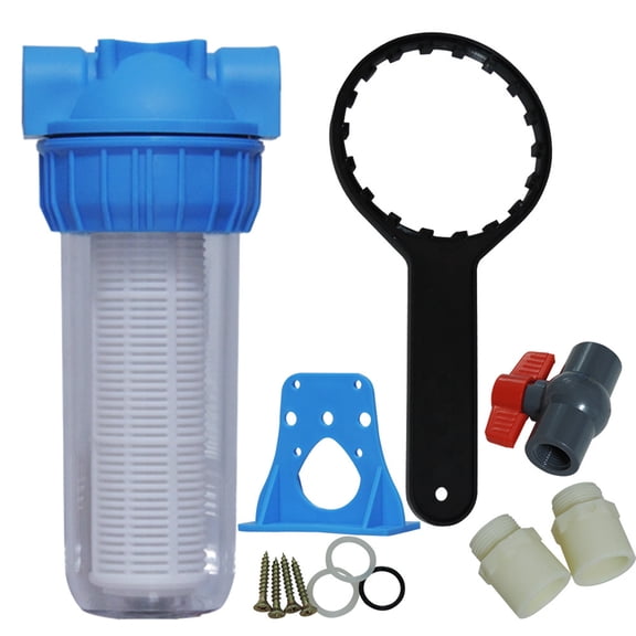 YAHHU Fertilizer Injector Water Powered Chemical Liquid Doser Dispenser Dosing Pump Explosion-Proof Filter, 12.99 inches / 33 cm