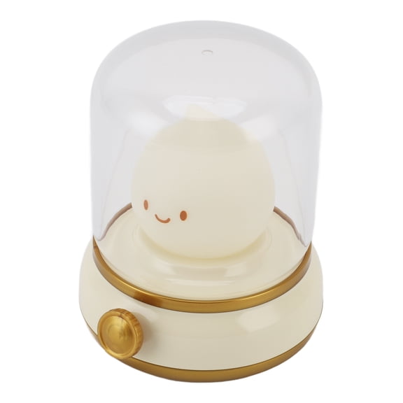 YAHHU Flame Night Lamp Retro Lovely Dimmable Rechargeable Night Light for Table Decoration, Cute Cartoon Small Table Lamp for Bedroom Kids Room (5.1 inches / 13 cm)